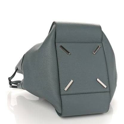 Loewe Grained Calfskin Small Hammock Shoulder Bag Blue 4 of 8