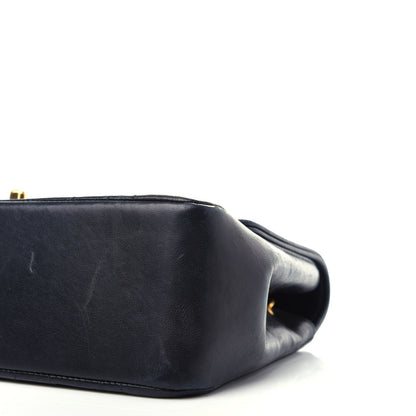 Chanel Lambskin Quilted Small Single Flap Black 10 of 12