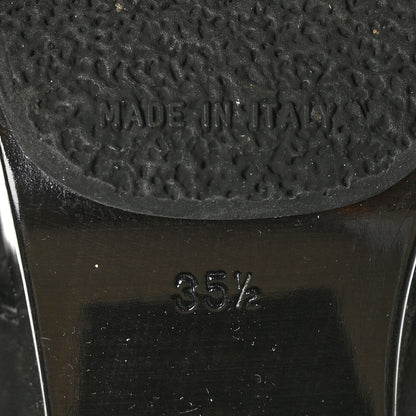 Chanel Lambskin Quilted CC Turn Lock Clogs 35.5 Black 8 of 8