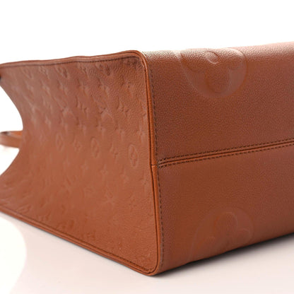 Louis Vuitton Empreinte Monogram Giant Onthego GM Cognac 5 of 13