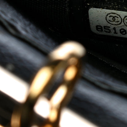 Chanel Grained Calfskin CC Button Pocket Agenda Cover Black 8 of 16