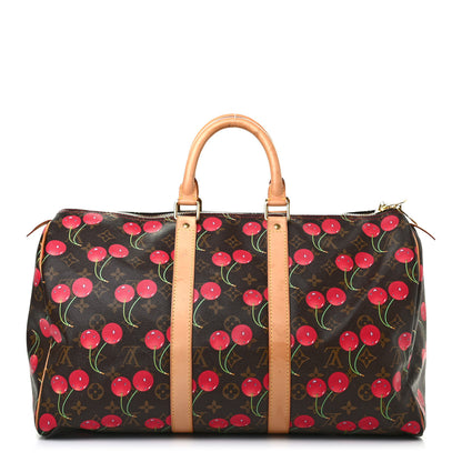 Louis Vuitton Monogram Cerises Keepall 45 1 of 21