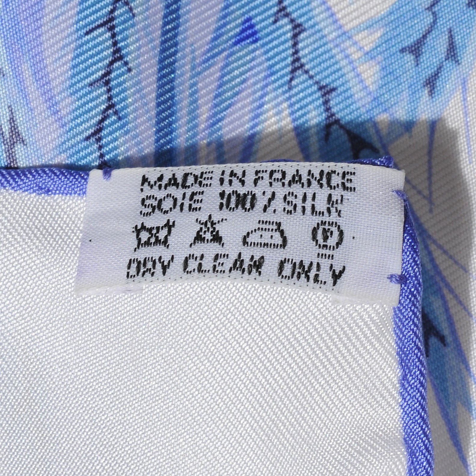 Hermes Silk Les Bles Scarf 90 7 of 7