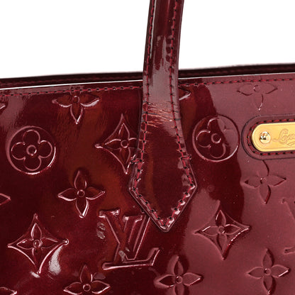 Louis Vuitton Vernis Wilshire MM Rouge Fauviste 11 of 11