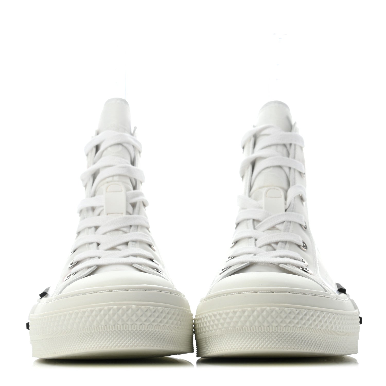 Christian Dior X KENNY SCHARF Technical Canvas Oblique Patch Mens B23 High Top Sneakers 37 White Blue 2 of 5