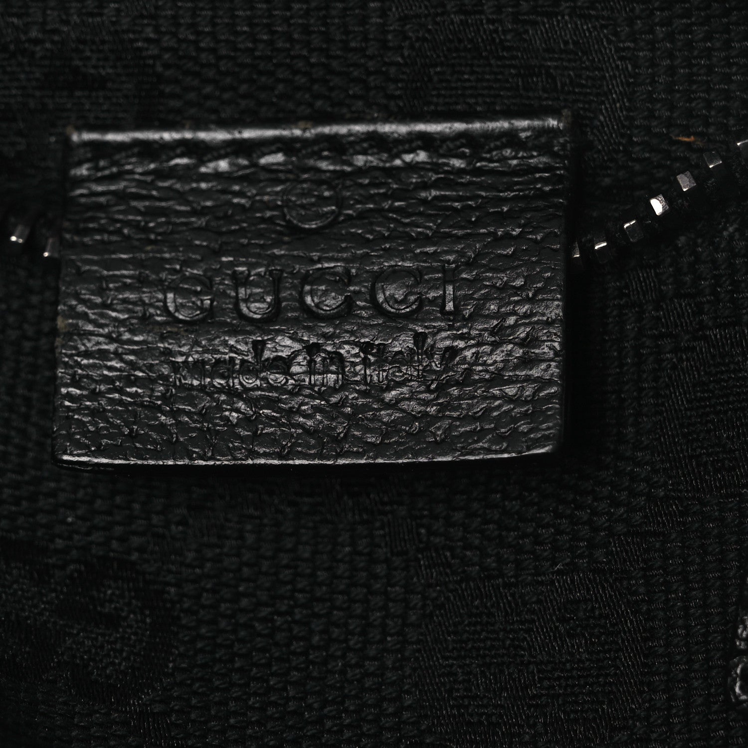 Gucci GG Monogram Double Pocket Belt Bag Black 6 of 13