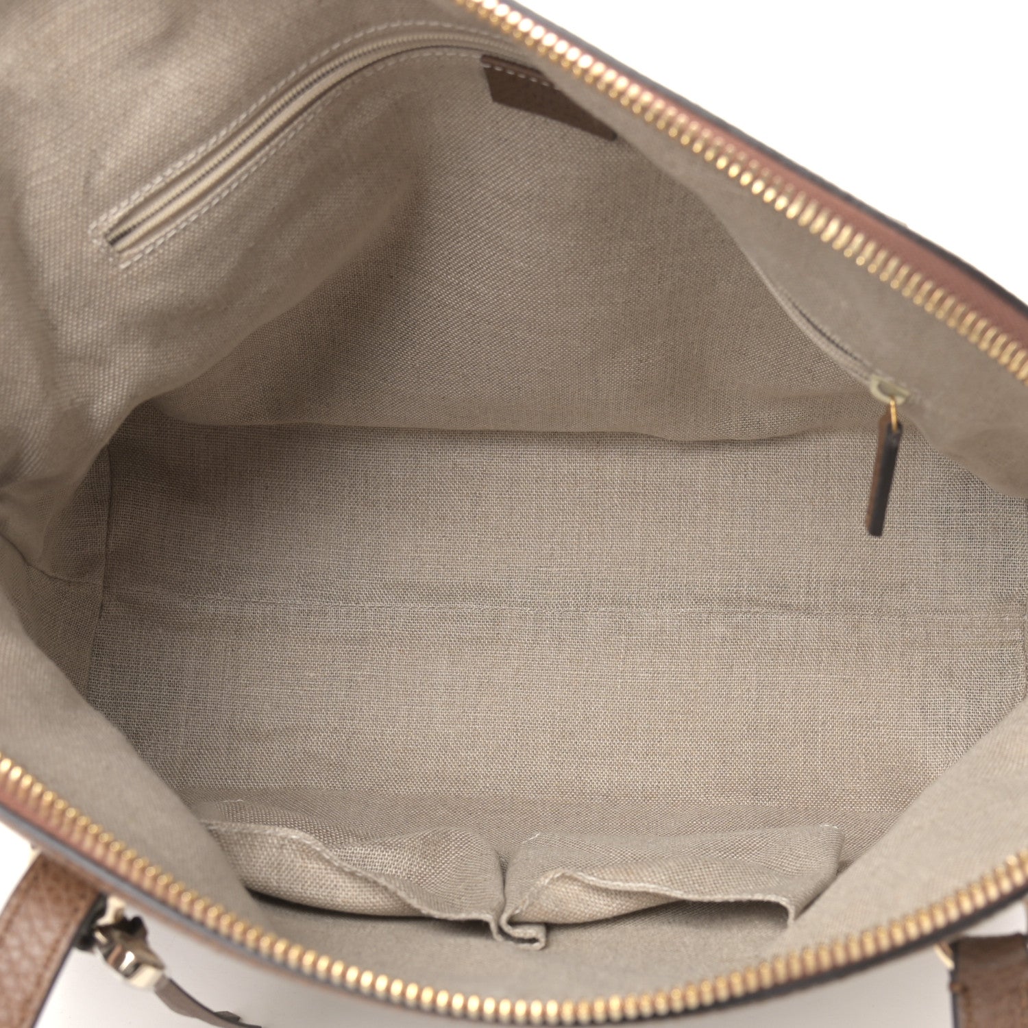 Gucci Monogram Medium Bree Shoulder Bag Beige Tabacco 5 of 9