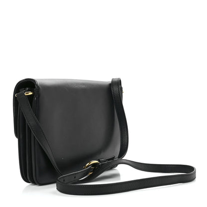 Saint Laurent Smooth Calfskin Le Maillon Satchel Black 3 of 15
