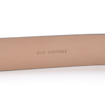 Chanel Calfskin Belt 95 38 Black 5 of 8