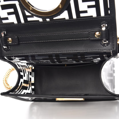 Fendi TPU FF Vitello Century F is Fendi Small Kan I Shoulder Bag Black 5 of 9