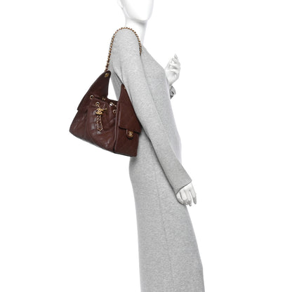 Chanel Caviar Quilted Small Chanel 25 Handbag Dark Brown 2 of 10
