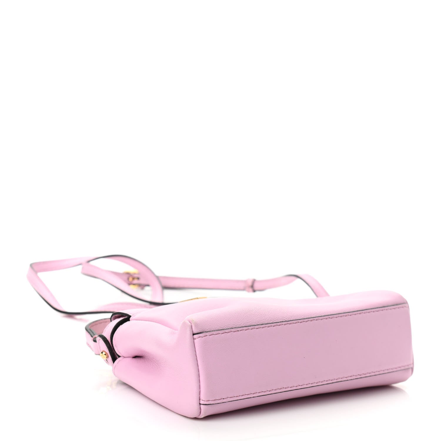 Fendi Shiny Nappa Micro Peekaboo Iconic Satchel Lavanda 4 of 10