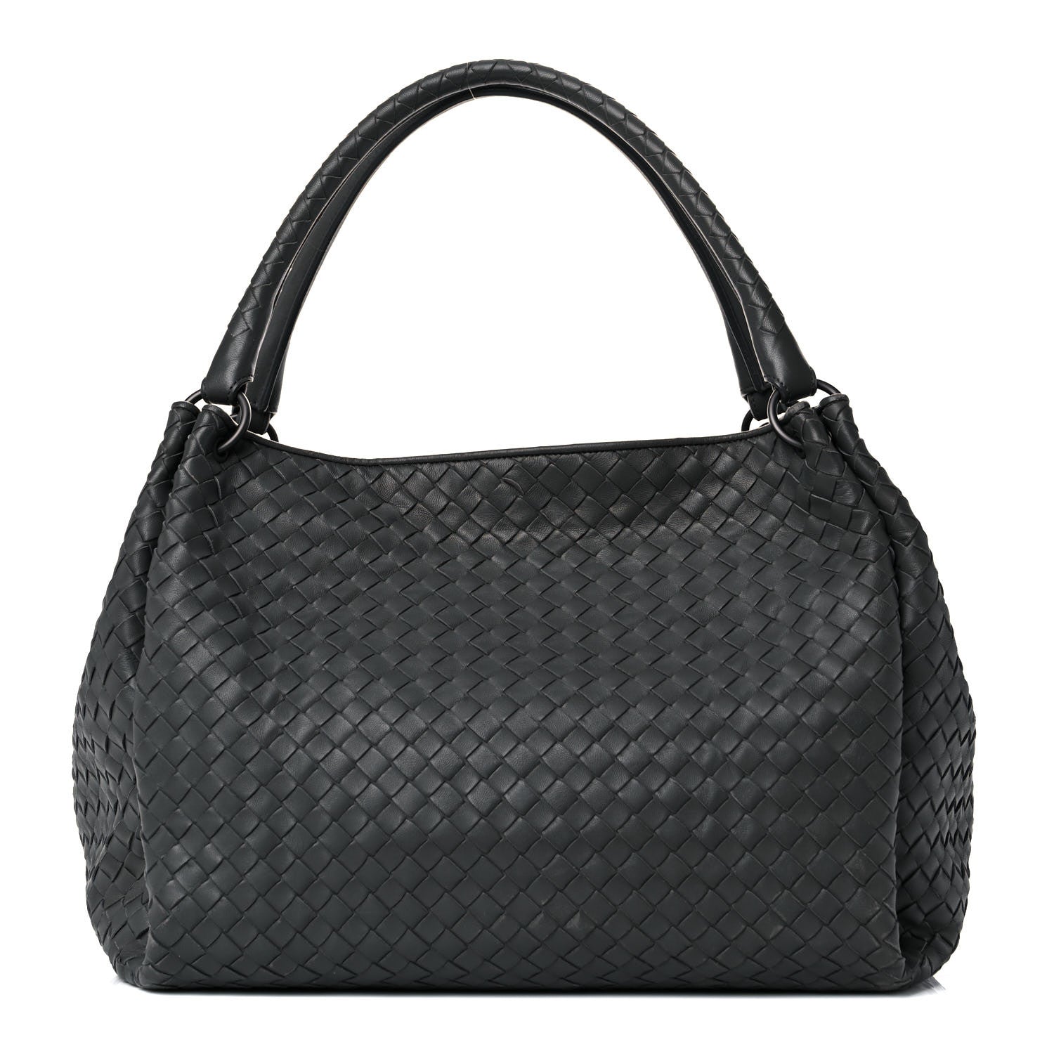 Bottega Veneta Nappa Intrecciato Parachute Bag Grey 1 of 14