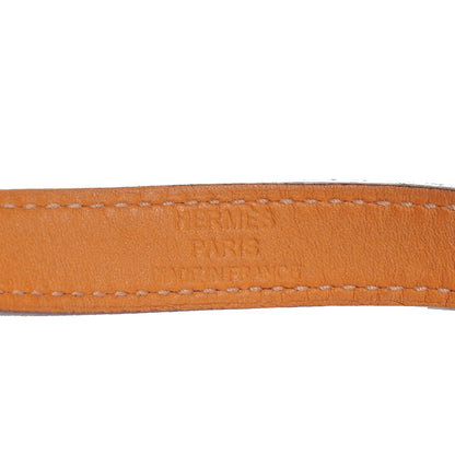 Hermes Epsom Kelly Double Tour Bracelet Small Rouge Casaque 6 of 7