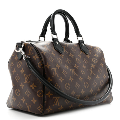 Louis Vuitton Monogram Speedy Soft 30 Dark 3 of 12