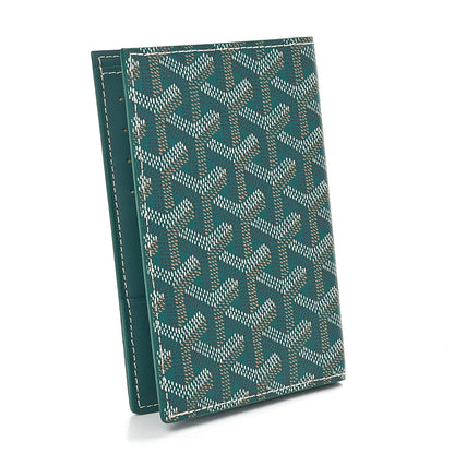 Goyard Goyardine Passport Wallet Green 3 of 7