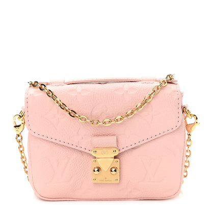 Louis Vuitton Empreinte Micro Metis Rose Pink 1 of 11