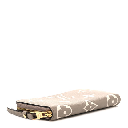 Louis Vuitton Empreinte Monogram Giant Zippy Wallet Tourterelle Creme 4 of 6