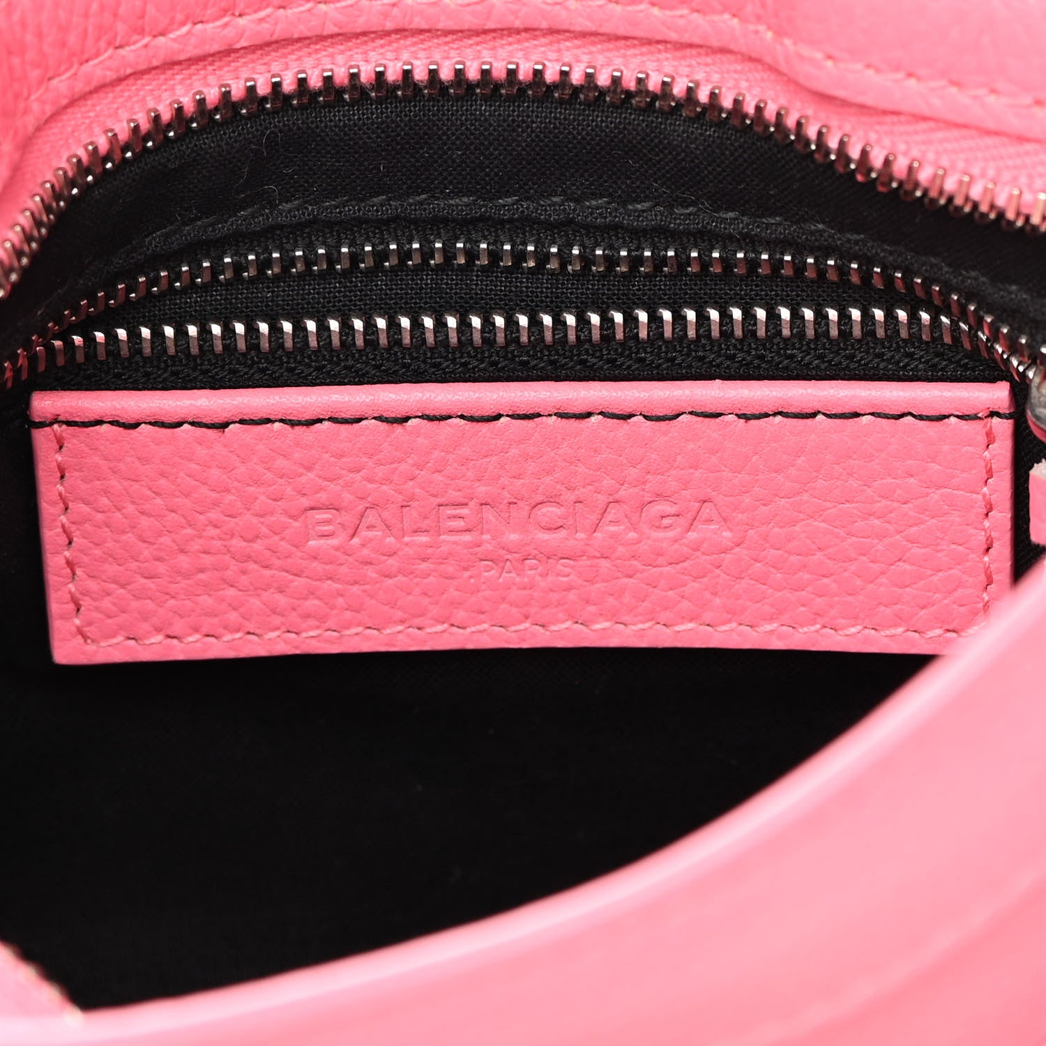 Balenciaga Veau Gravier Classic Silver Hardware Mini City Rose Dragee 6 of 11