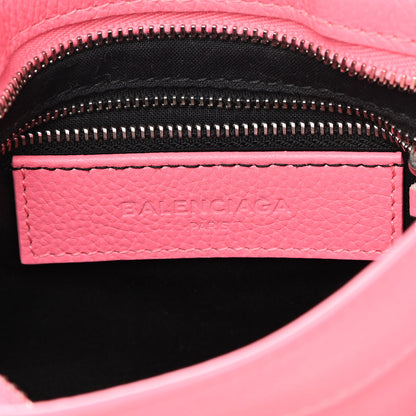 Balenciaga Veau Gravier Classic Silver Hardware Mini City Rose Dragee 6 of 11