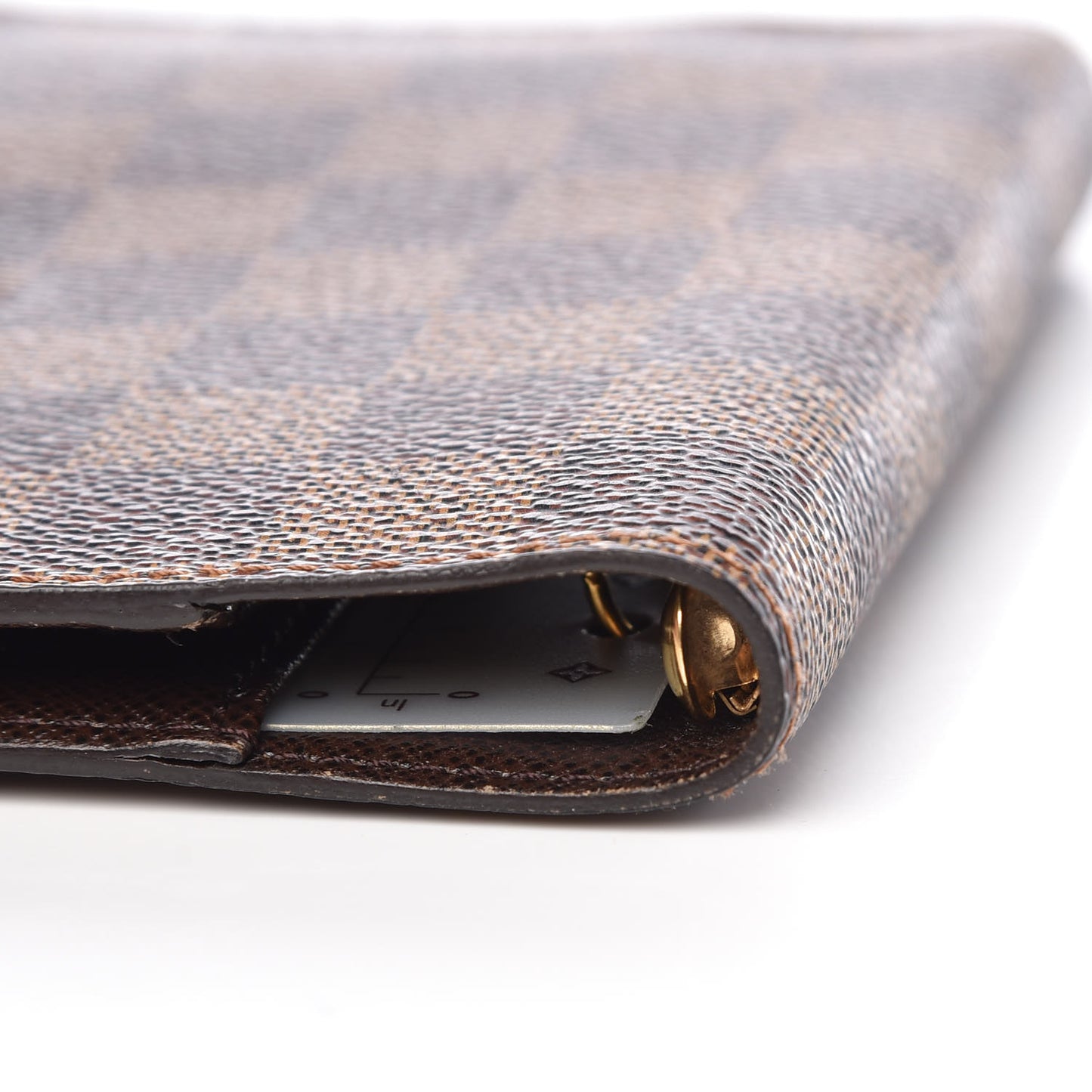 Damier Ebene Small Ring Agenda Cover