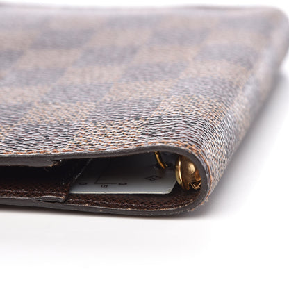 Louis Vuitton Damier Ebene Small Ring Agenda Cover 10 of 15