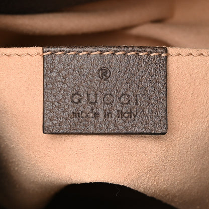 Gucci GG Supreme Monogram Web Small Ophidia Bucket Bag Brown 6 of 16