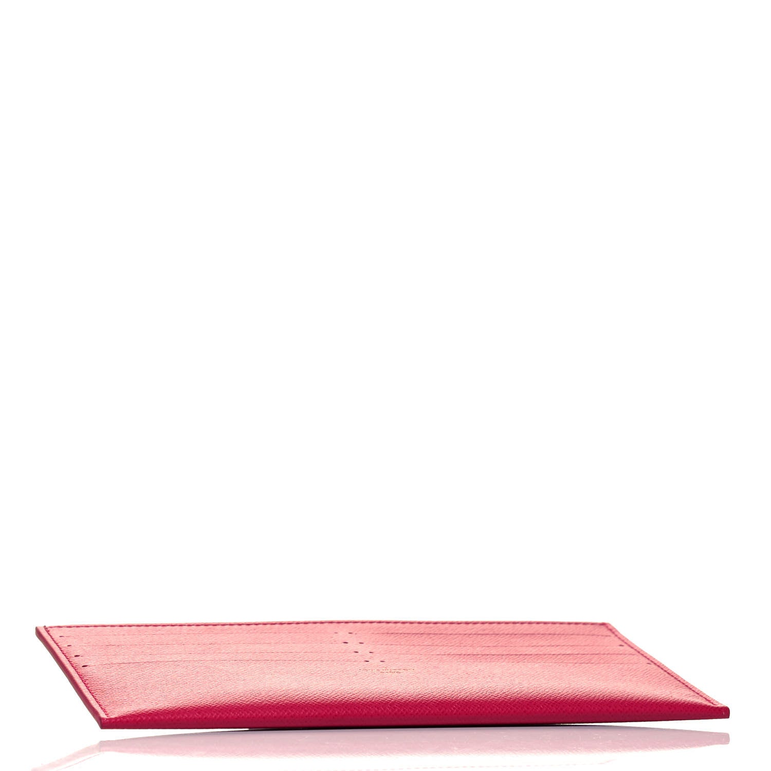 Louis Vuitton Calfskin Felicie Card Holder Insert Fuchsia 4 of 5