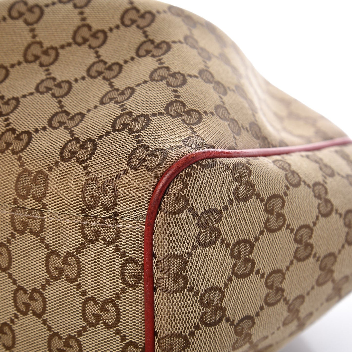 Monogram Medium Sukey Tote Red