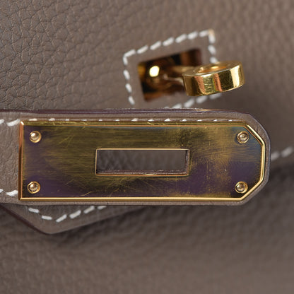 Hermes Togo Birkin 30 Etoupe 30 of 38