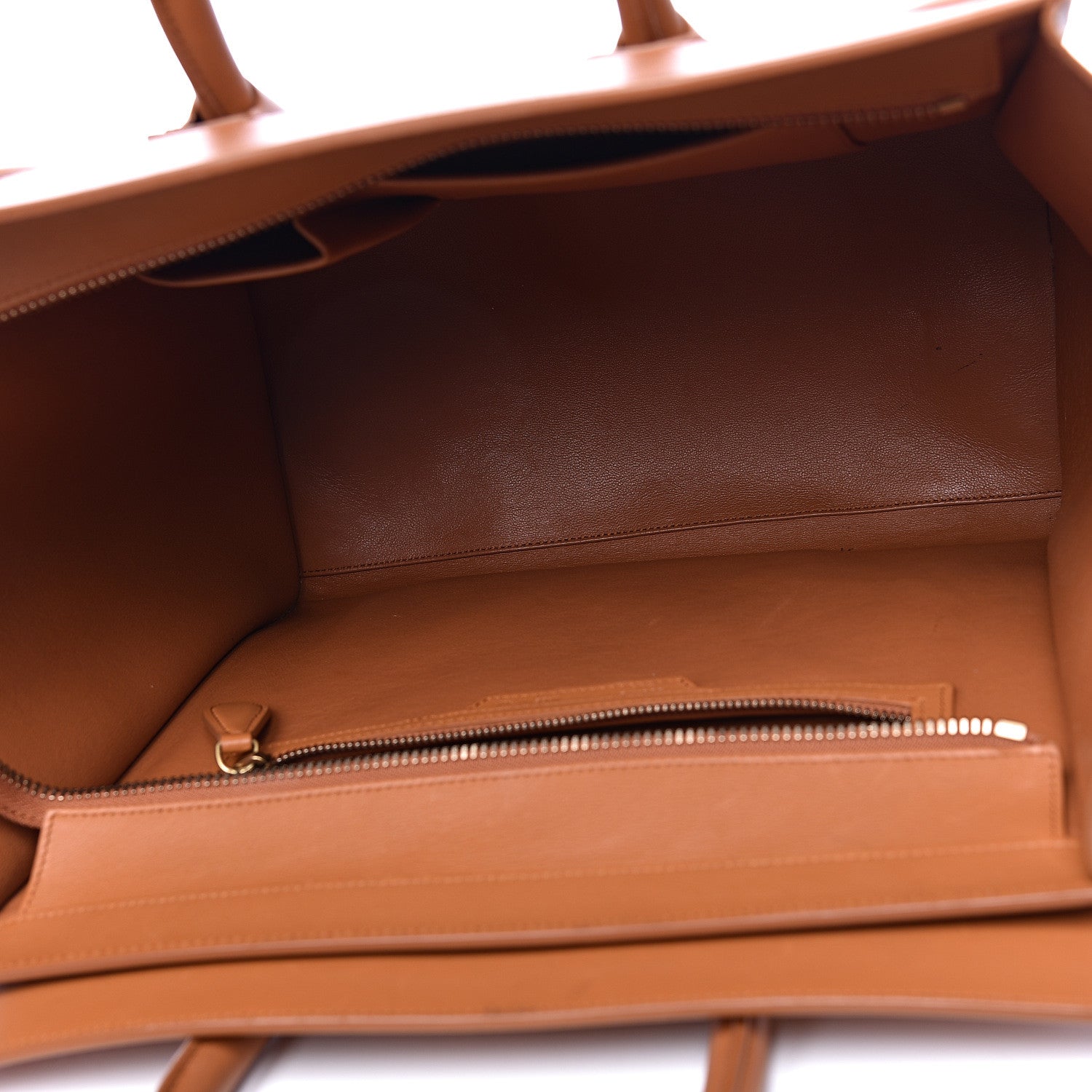 Celine Smooth Calfskin Mini Luggage Light Copper 5 of 20