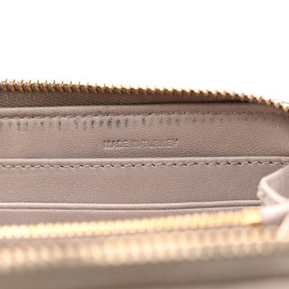 Miu Miu Nappa Matelasse Zip Around Wallet Pomice 7 of 10