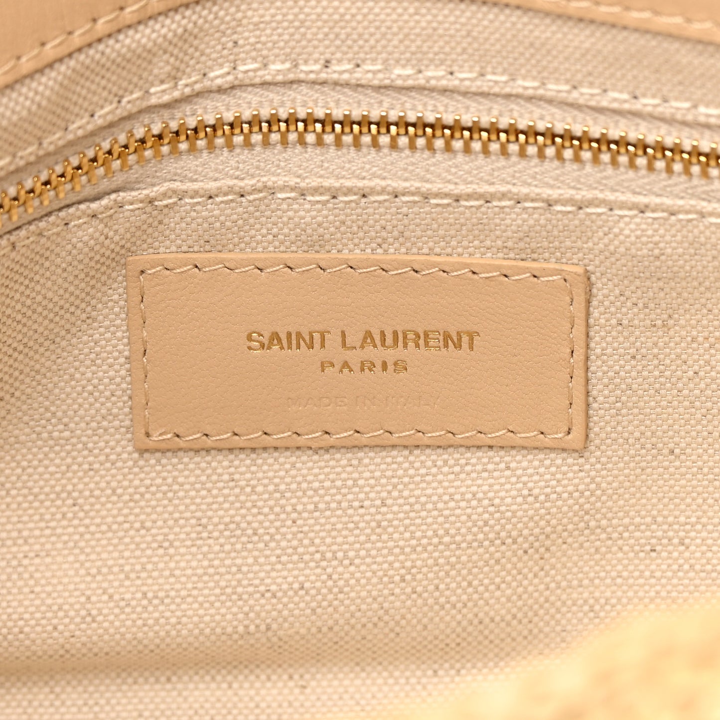 Raffia Monogram Medium Jamie Natural Avorio