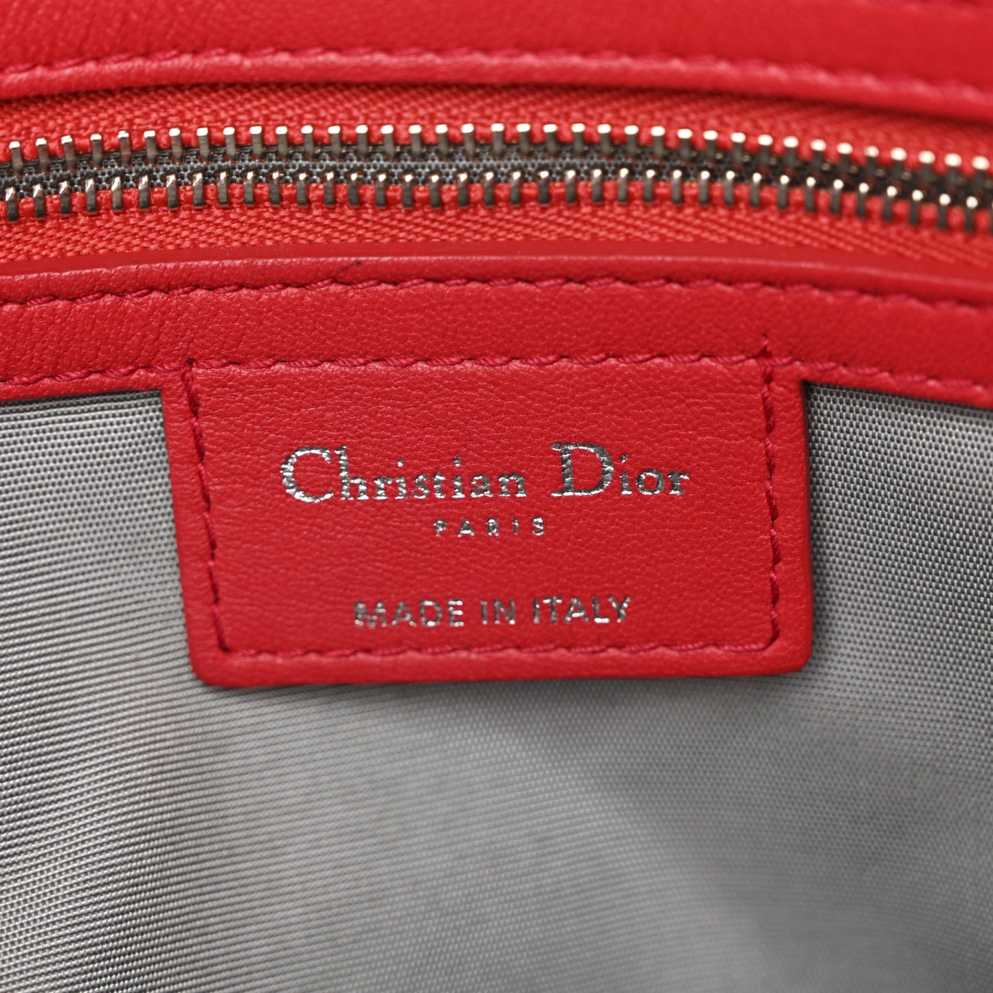 Lambskin Cannage Large Dior Soft Shopping Tote Fuchsia