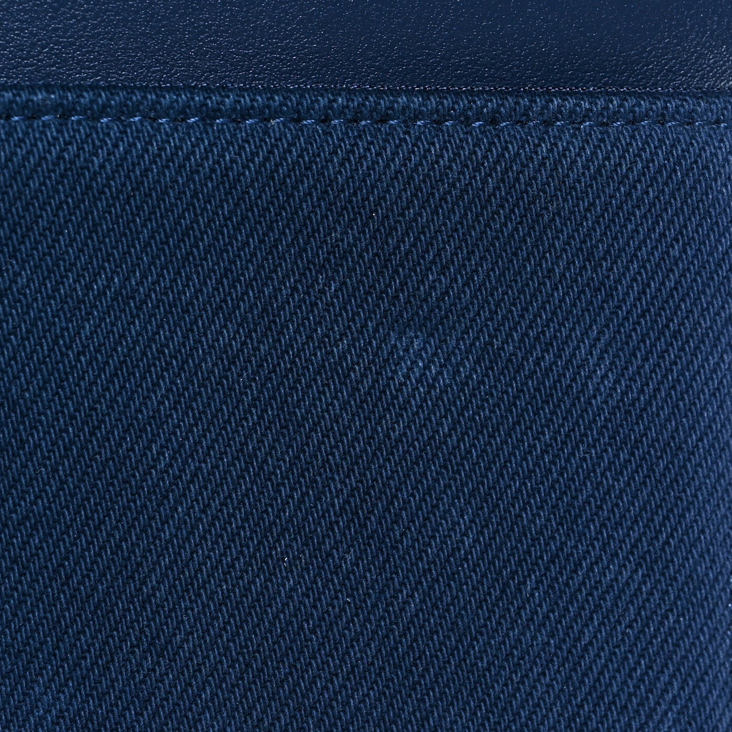 Chanel Denim Quilted Coco Wallet On Chain WOC Blue 13 of 13