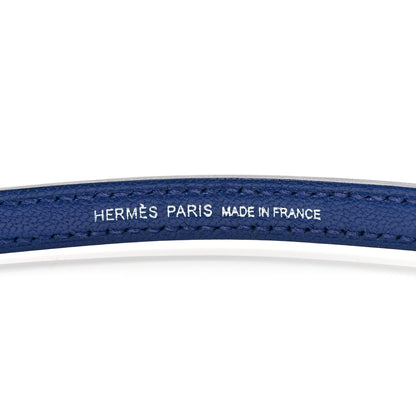 Hermes Chevre Chamkila Mini Kelly Sellier 20 Bleu Electrique 11 of 14