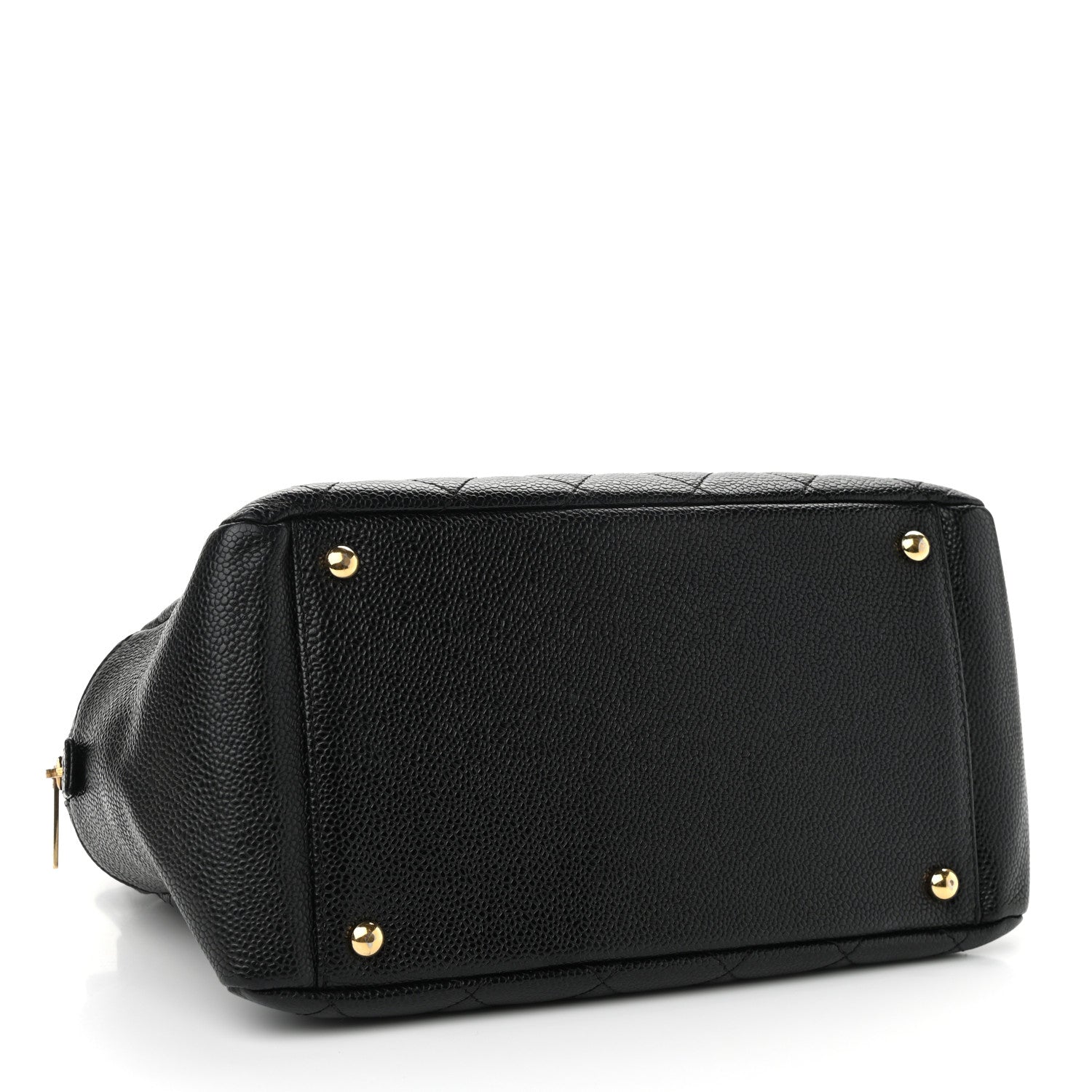Chanel Caviar Quilted Petit Timeless Tote PTT Black 4 of 10