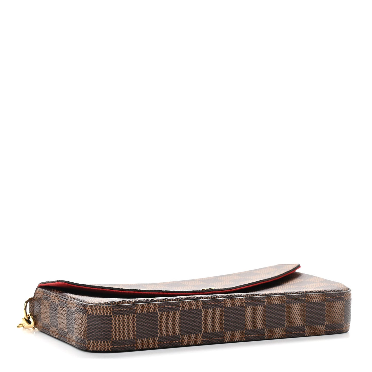 Damier Ebene Pochette Felicie Chain Wallet