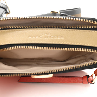 Marc Jacobs Saffiano Small Snapshot Camera Bag Red Multicolor 5 of 9