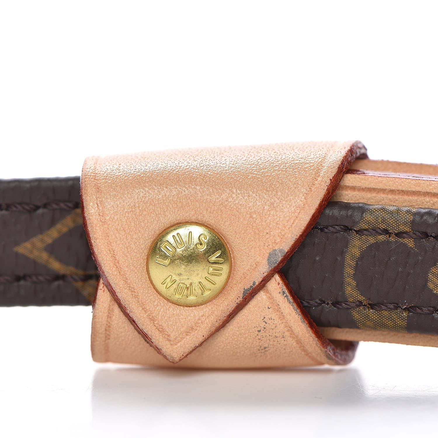 Louis Vuitton Monogram Baxter Dog Leash MM 3 of 4
