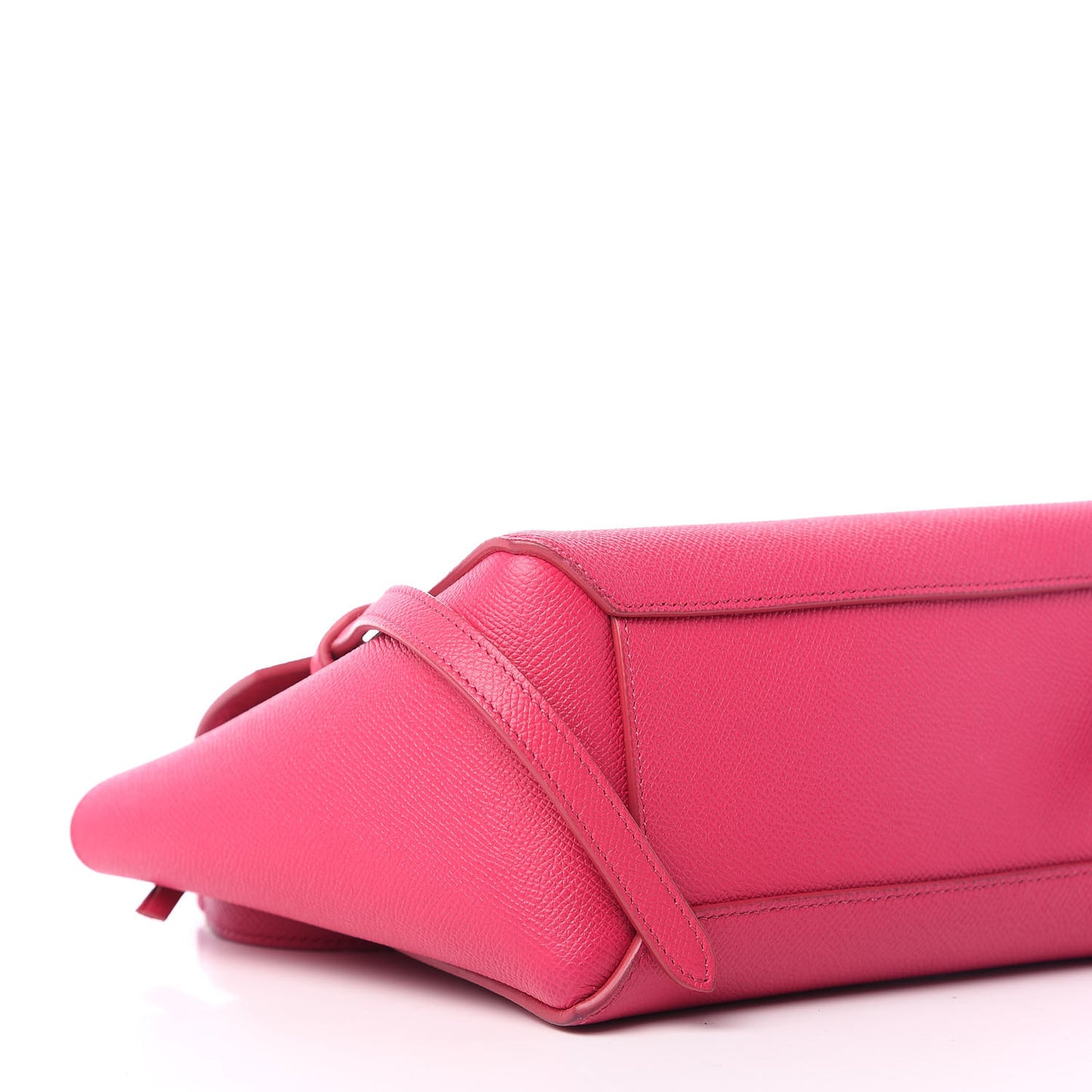 Grained Calfskin Nano Belt Bag Pink