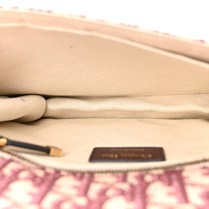 Christian Dior Oblique Dioraddict Flap Bag Burgundy 5 of 15