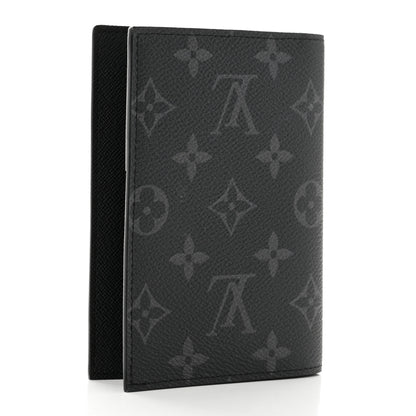 Louis Vuitton Monogram Eclipse Passport Cover 3 of 8