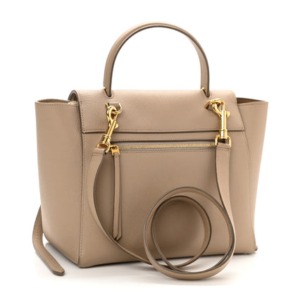 Celine Grained Calfskin Micro Belt Bag Light Taupe 3 of 9