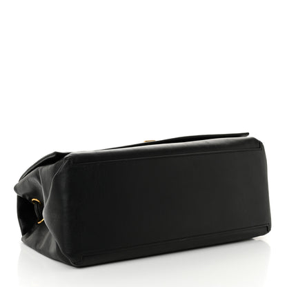 Marc Jacobs Calfskin Large Dual Shoulder Bag Black 4 of 11