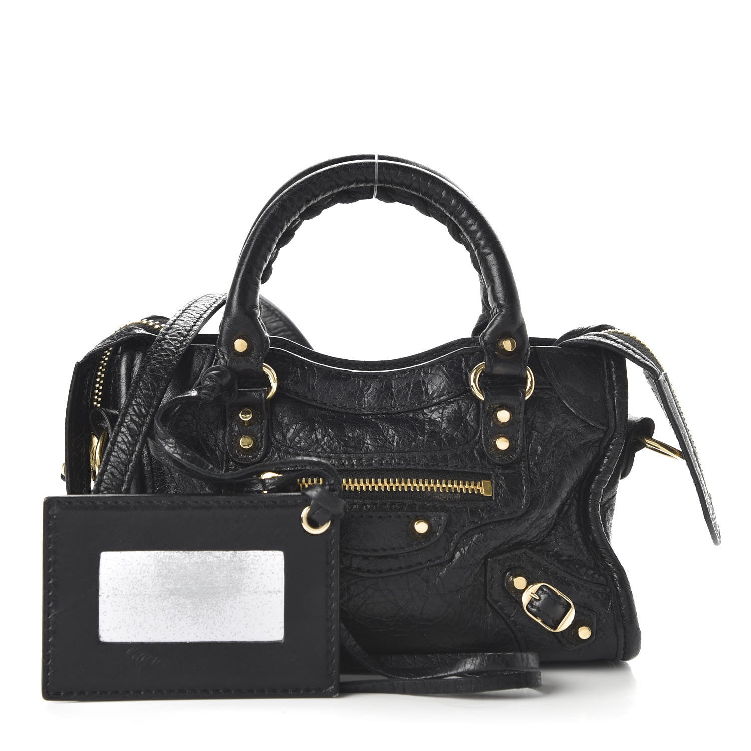 Balenciaga Agneau Classic Gold Hardware Nano City Black 1 of 11