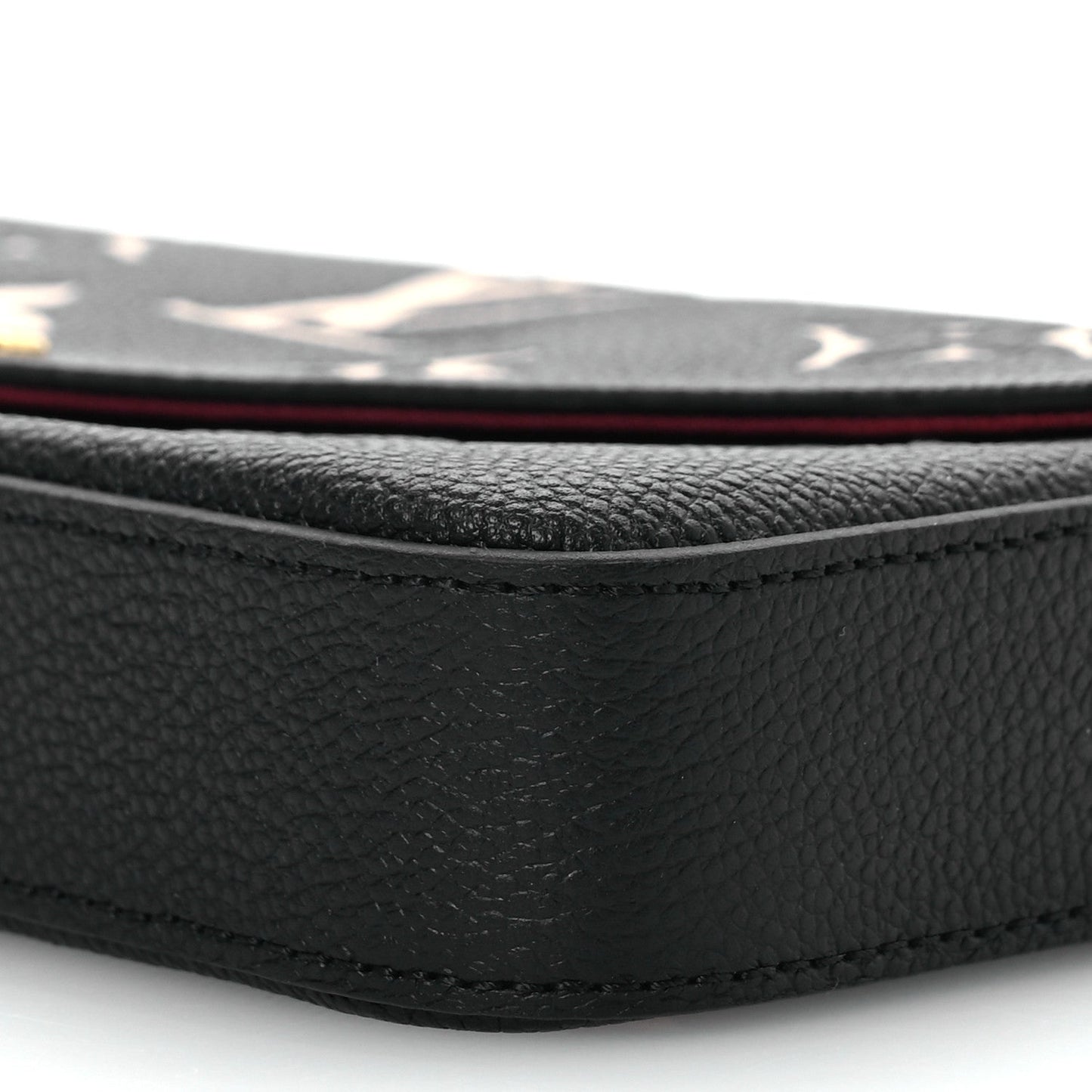 Empreinte Monogram Giant Felicie Pochette Black Beige