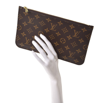 Louis Vuitton Monogram Neverfull MM GM Pochette 2 of 8