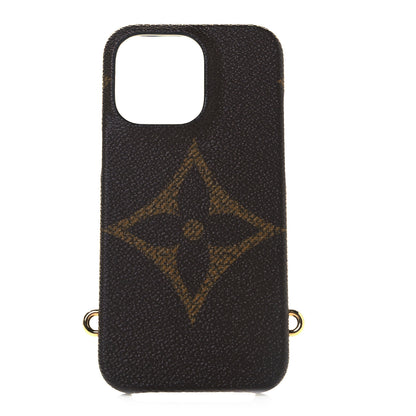 Louis Vuitton Reverse Monogram Giant iPhone 13 Pro Bumper On Strap 1 of 5