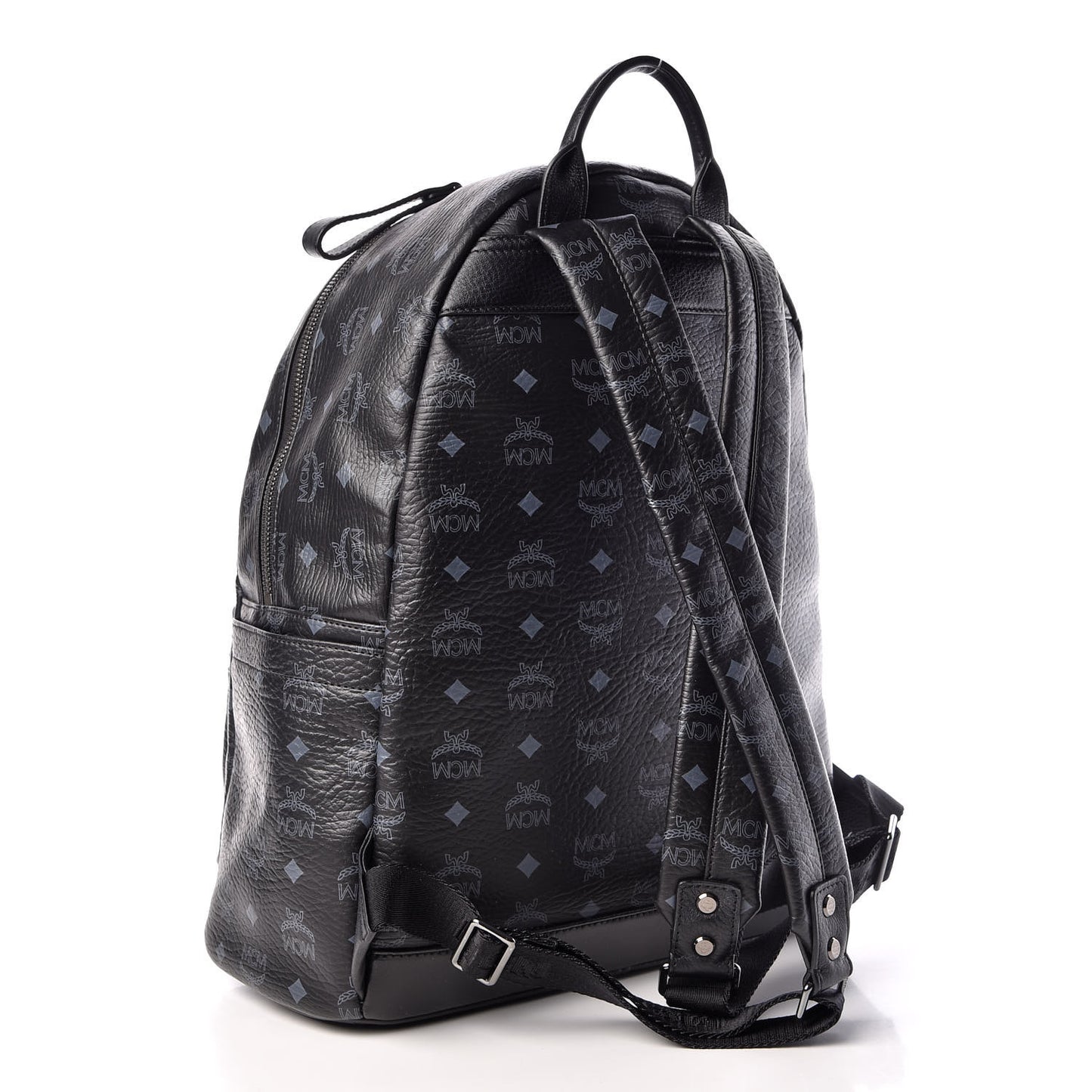 Visetos Medium Sprinkle Stud Stark Backpack Black